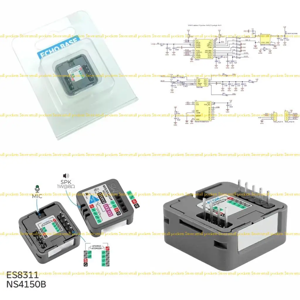 

R1WD Atomics Base с базой распознавания микрофона и динамиков для интерактивной системы распознавания голоса серии AI