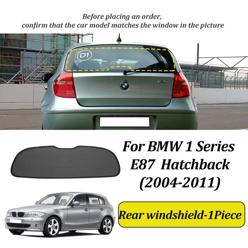 LINNUNU Voor BMW 1-serie E87 F20 2004-2014 Magnetische Auto Zonnescherm Voorruit Gordijn Zijruit Zonnescherm UV Bescherming onderdelen