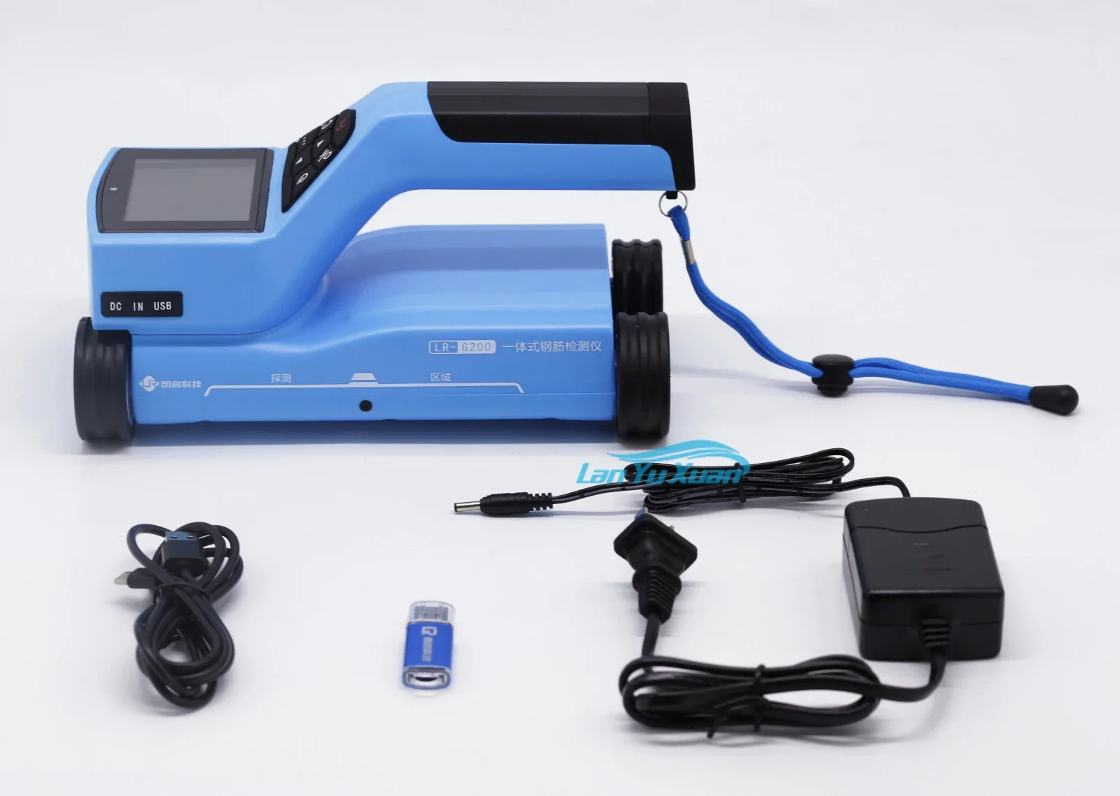 Steel Scanner Bar Located Concrete Rebar 3d