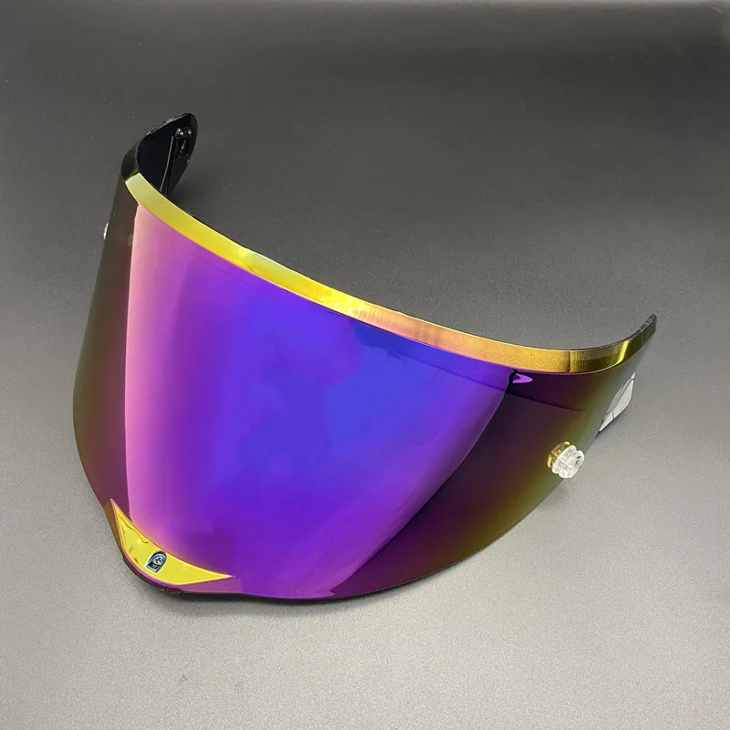 AGV Helmet Visor Lens Suitable for AGV PISTA GPR,PISTA GPRR,CORSA R Dustproof Windproof Uv Cut Sunscreen Shield Electroplated - Image 4