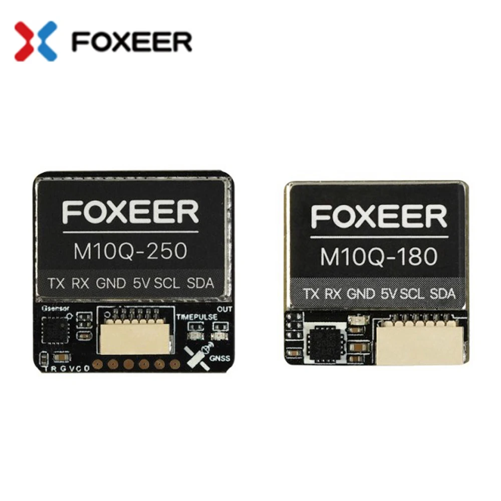 Foxeer M10Q-180 / M10Q-250 M10 Dual Protocol GPS Module Built-in QMC5883 Compass Ceramic Antenna for RC Airplane FPV Long Range