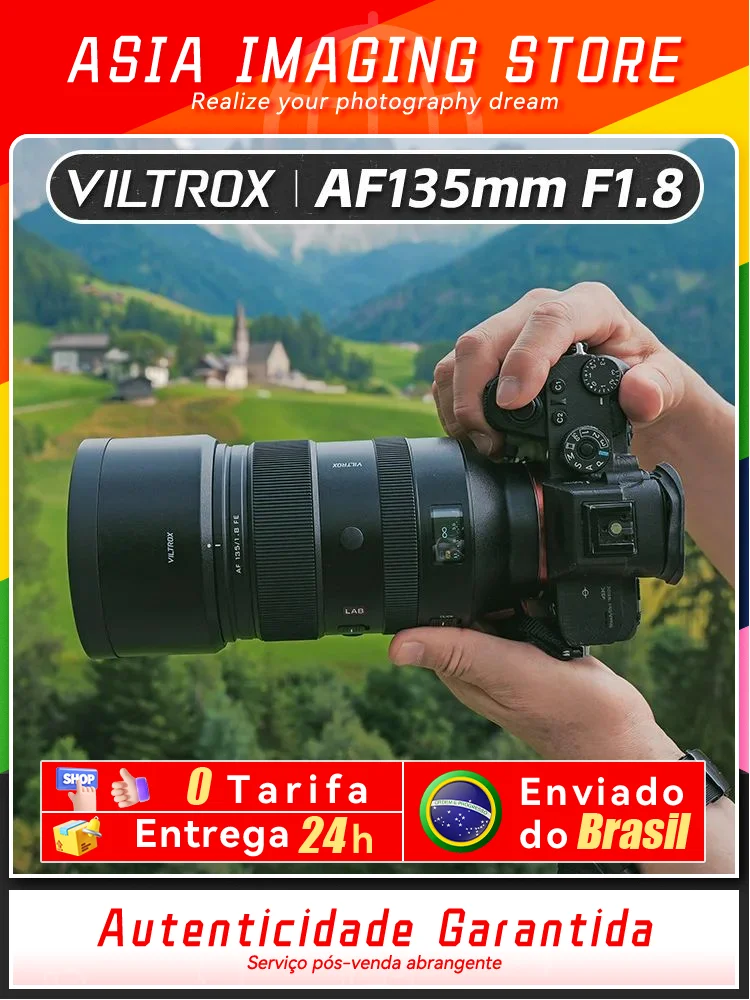 Viltrox AF 135mm F1.8 LAB Cameras Lens Full Frame Auto Focus Lens For Sony FE Mount Cameras Dor zve10 ZV-E1 A7 A7CR A7C2 A6700