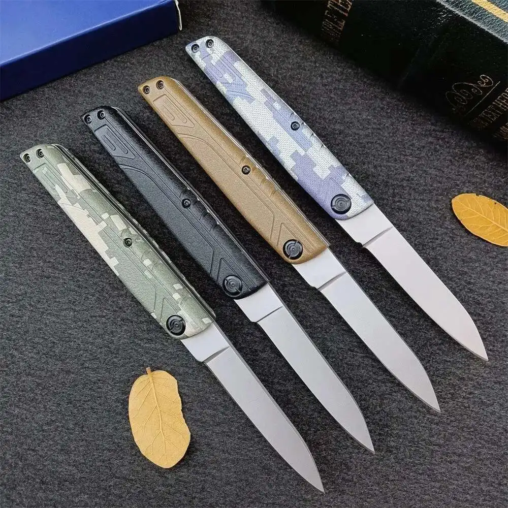 Colt Tactical Folding Knife 440C Blade Nylon Glass Fiber Camouflage Handle Outdoor Survival Hunting Pocket EDC Hand Tools