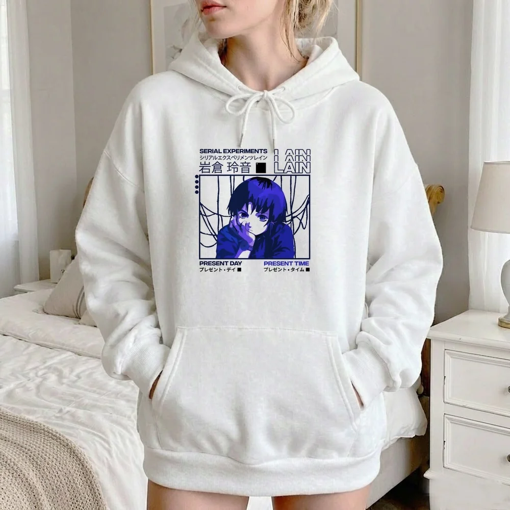 Serial Experiments Lain women hoodies harajuku hoodie womens fashion y2k sweater unisex Casual