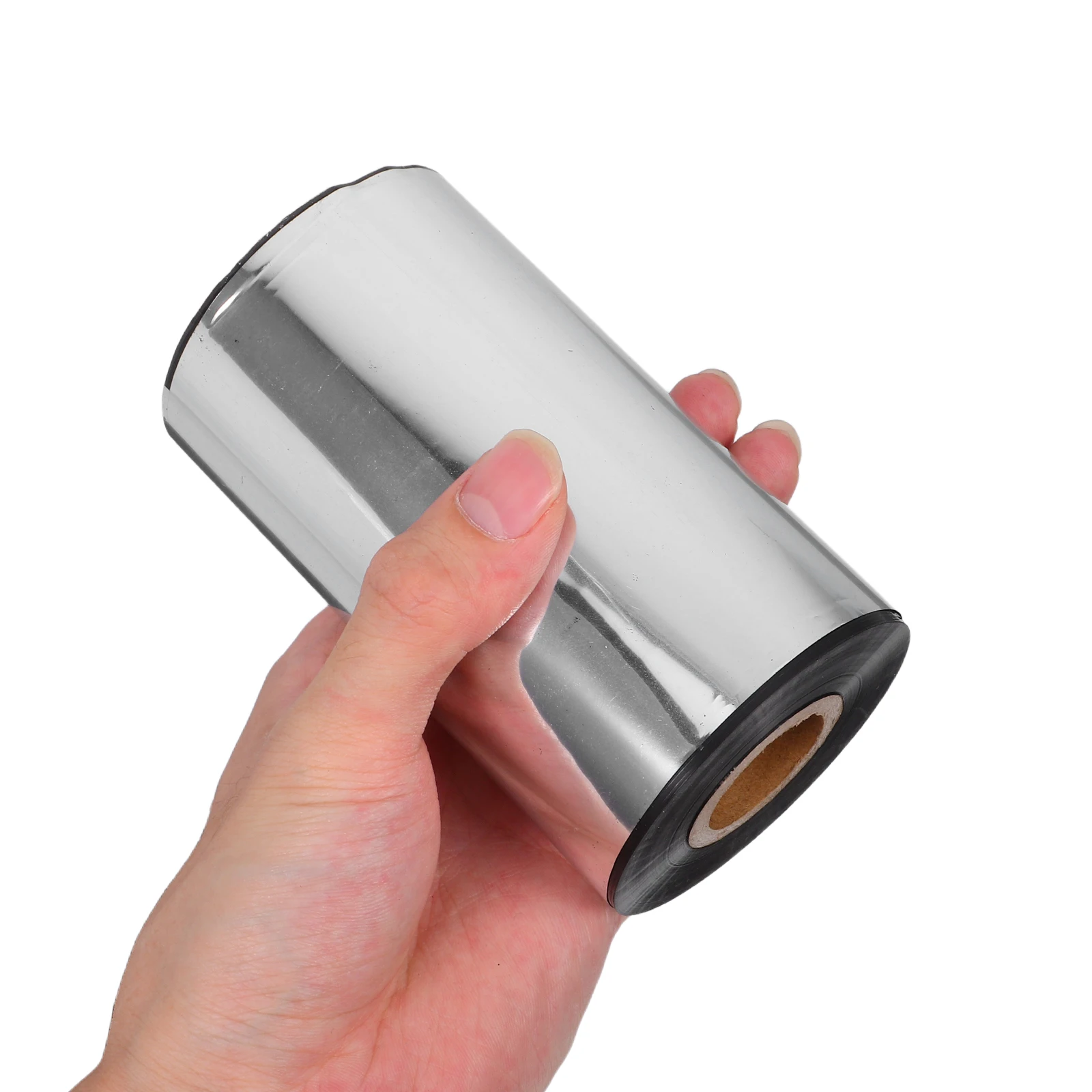 

1 Roll 110Mm X 300M Thermal Transfer Wax Compatible With Barcode Label Printers For Shipping Storage Logistics Industry Barcode