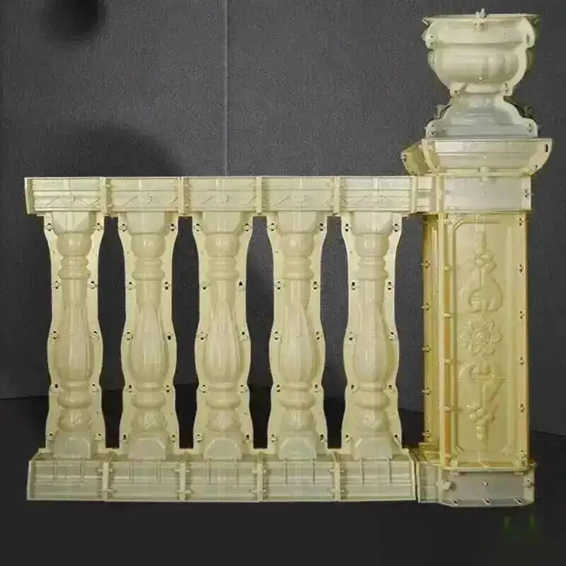 

Mold Villa European Line Roman Column Handrail Balcony Guardrail Cast-in-place Vase Column Cement Railing Mold Outdoor Mold