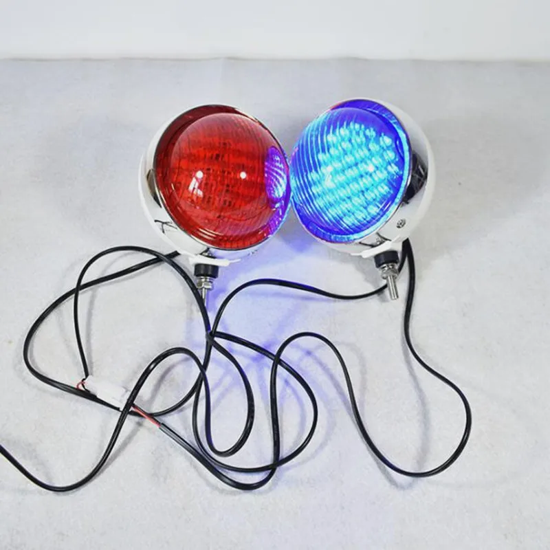 

Higher star 2pieces 12W Led Motorcycle strobe warning light,Emergency light,motorbike flashing lamp,waterproof