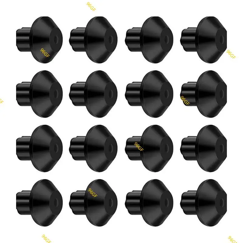 96gf 160pieces karet bumper Peralatan tahan panas Tekstur karet stabil Tekstur karet yang cocok untuk kompor gas Top Grates