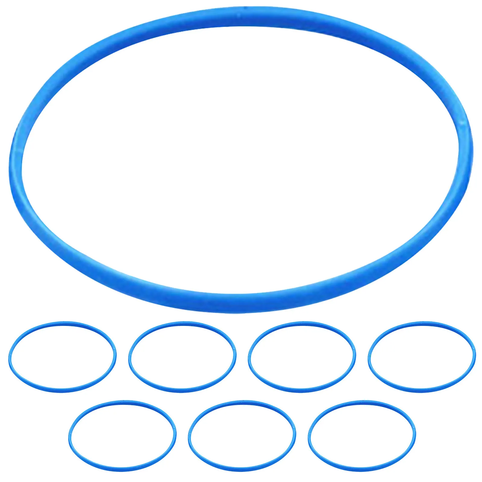 8 Pcs Microphone Grille Rubber Ring Handheld Rings Covers Shock Mount Band DIY Replacement