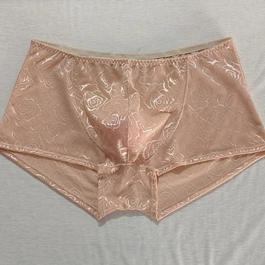 Man's Flower Elastic Waist Briefs
