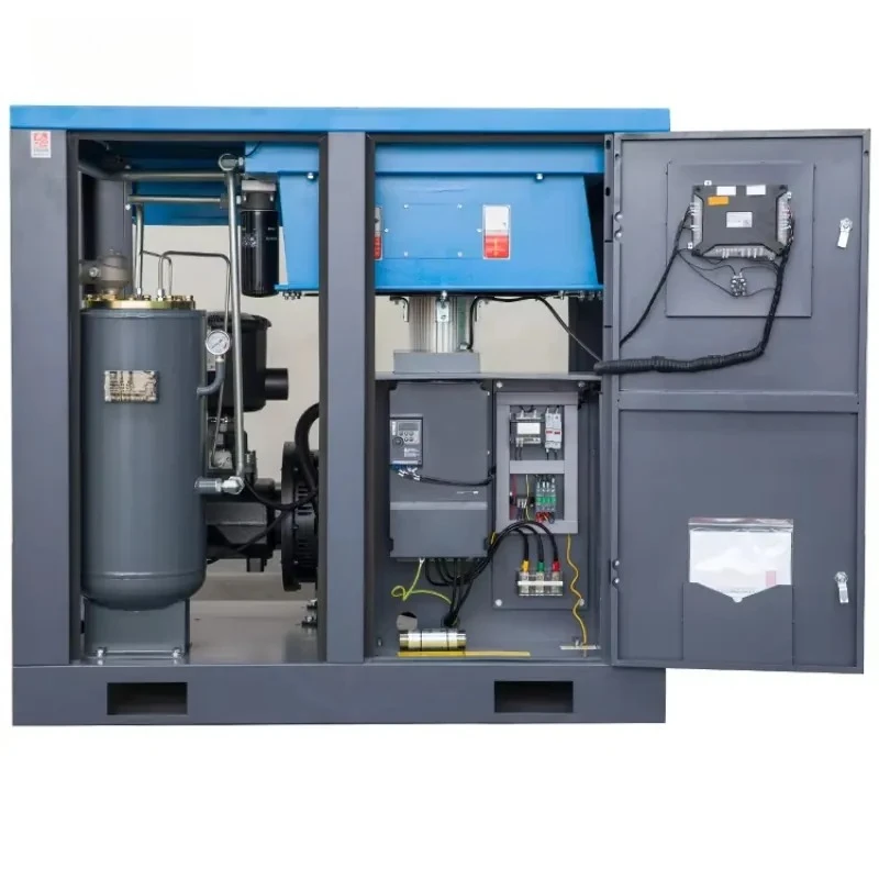 

Factory custom 10hp 220v 380v 415 energy-saving permanent magnet screw general industrial air compressor