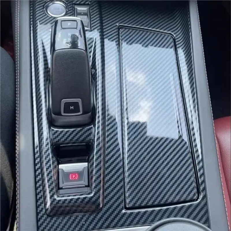 غطاء صندوق ناقل الحركة من ألياف الكربون للوحة الكسوة الداخلية 508 2019-2022