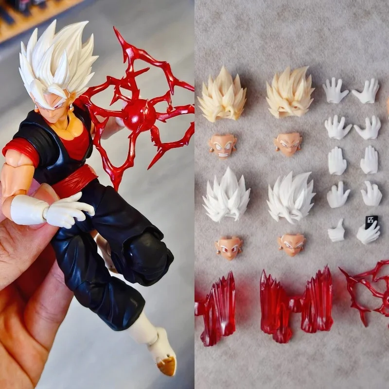 Горячая новинка: Фигурка Vegetto из Dragon Ball Z от Ygmw Studio, еженедельная цветовая версия, масштаб 1/12, аниме-модель, подарок на день рождения, игрушка