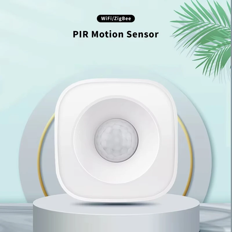 Tuya ZigBee/WiFi PIR Motion Sensor Wireless Infrared Detector Security Burglar Alarm Smart Life APP Control Compatible