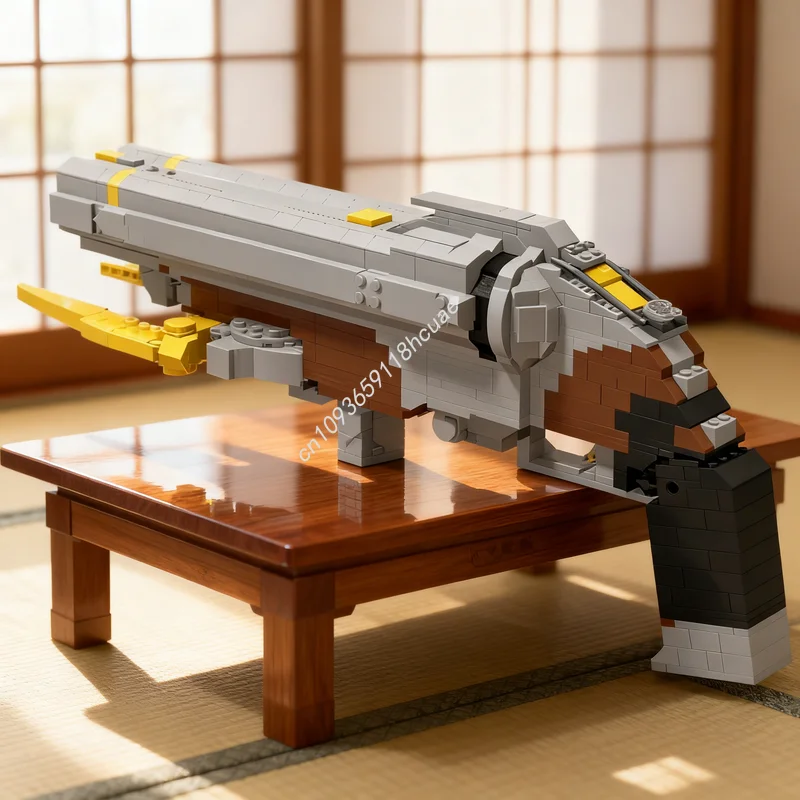 

958pcs MOC Doom Eternal Super Shotgun Model Building Blocks Architecture Creative Christmas Gift DIY Toys Idea Education
