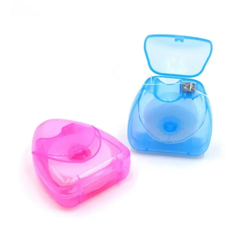 50M Micro Wax Peppermint flavor Dental Flosser Interdental Brush Teeth Stick Toothpicks Floss Pick Oral Hygiene Clean Wire