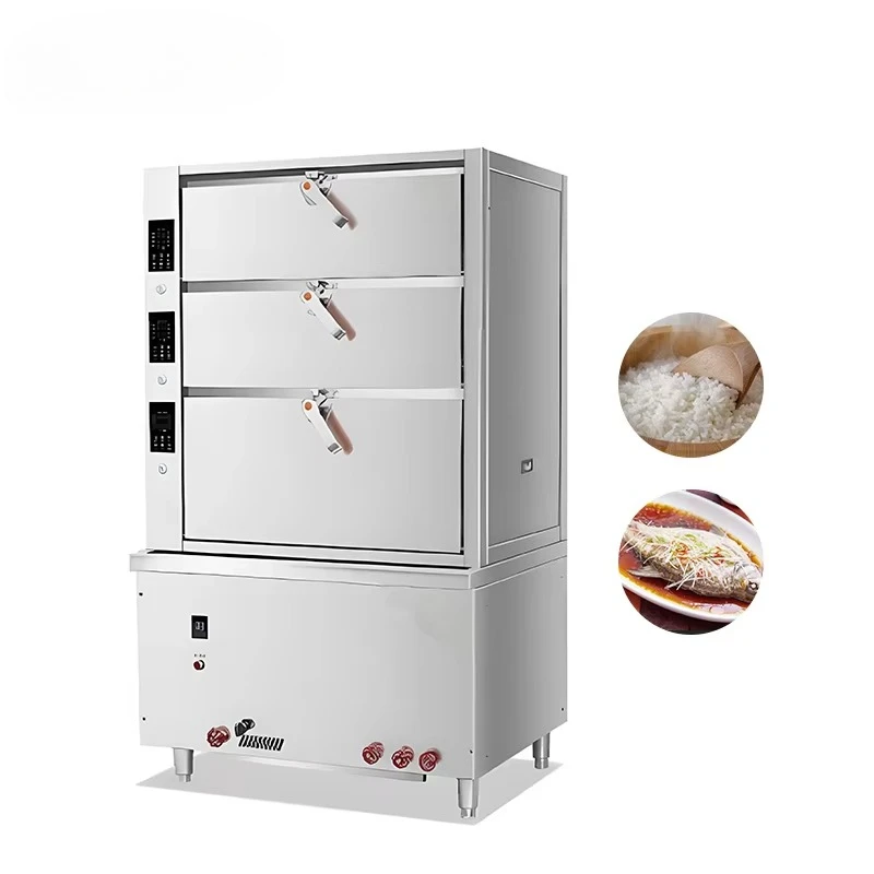 

High-capacity Commercial Steamer For Kitchen Seafood Steaming Cabinet Electric Rice Cooker Induction Seafood Steamer