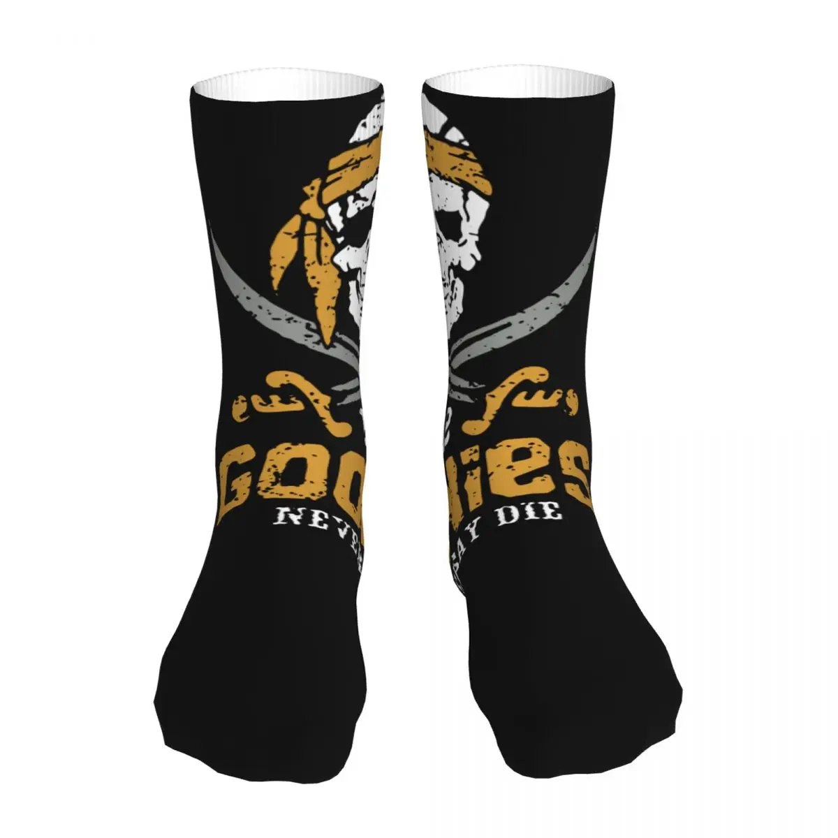 Compression The Goonies Never Say Die Skull Woman Socks 2022 Men Bike Sock