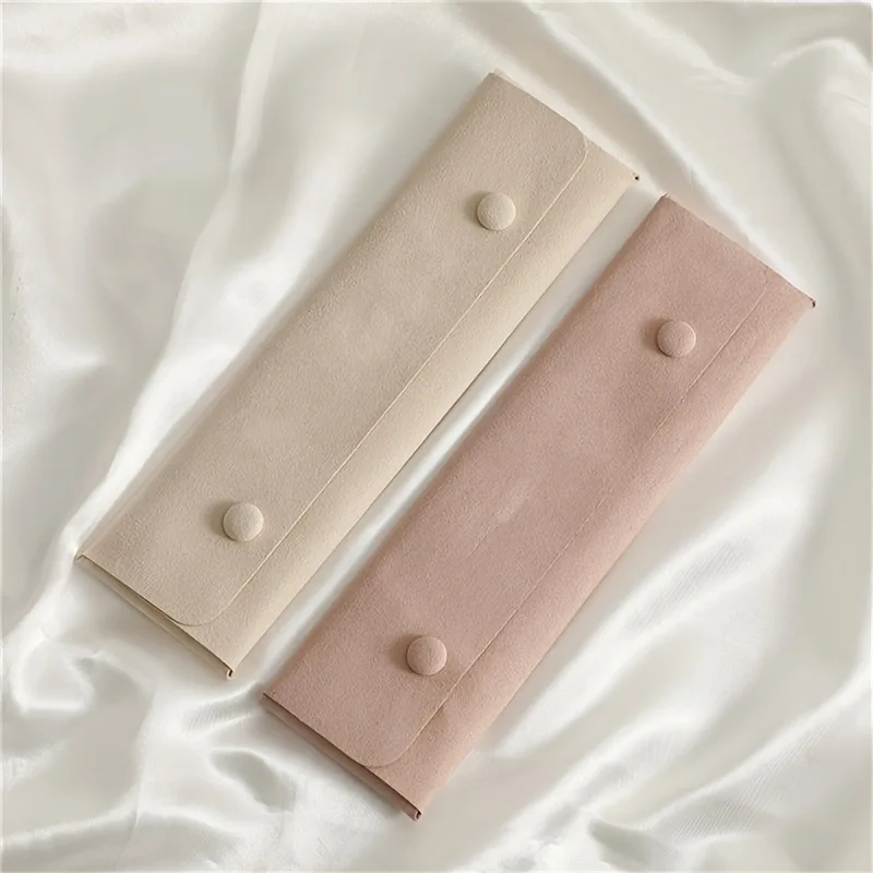 Fashionable and Exquisite Microfiber Necklace Pendant Bracelet Pearl Necklace Storage Bag Protective Snap Bag