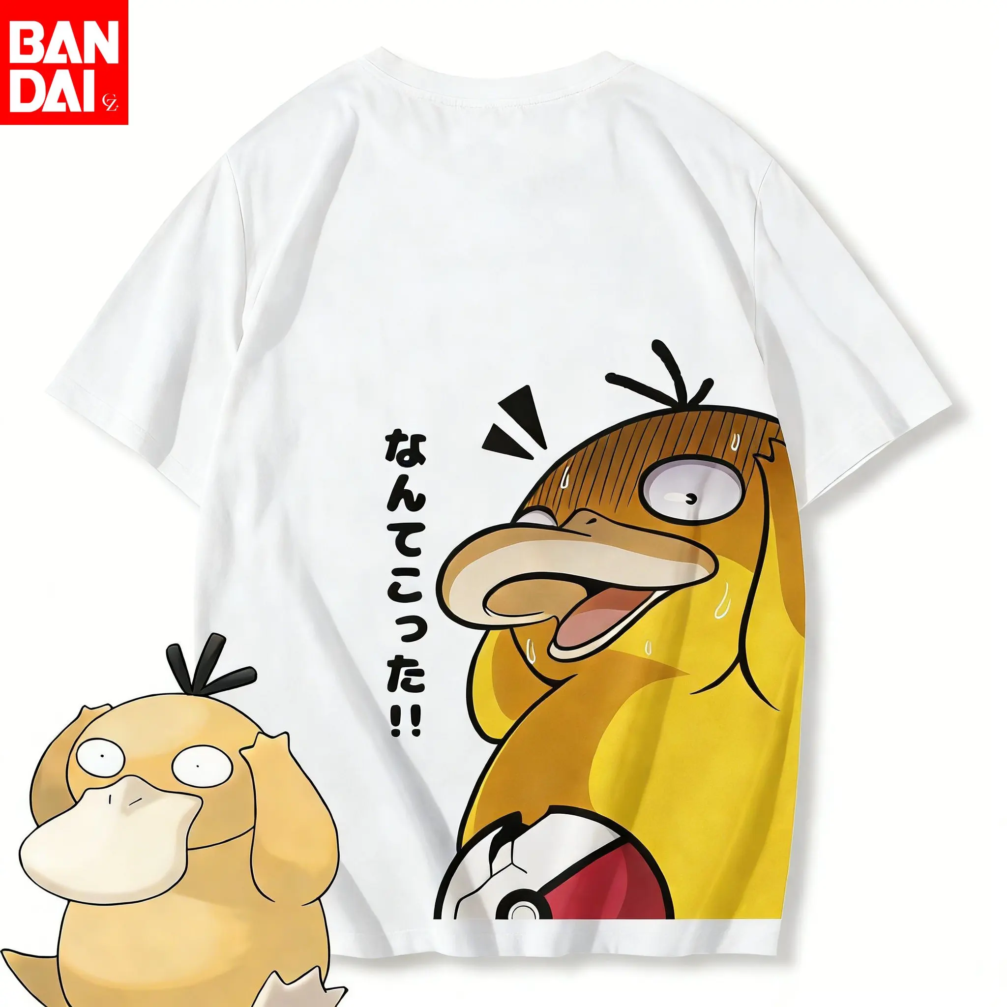 camiseta-masculina-de-algodao-pokemon-2026-verao-streetwear-psyduck-panic-print-oversized-casual-uso-diario-presente-para-fas-de-anime