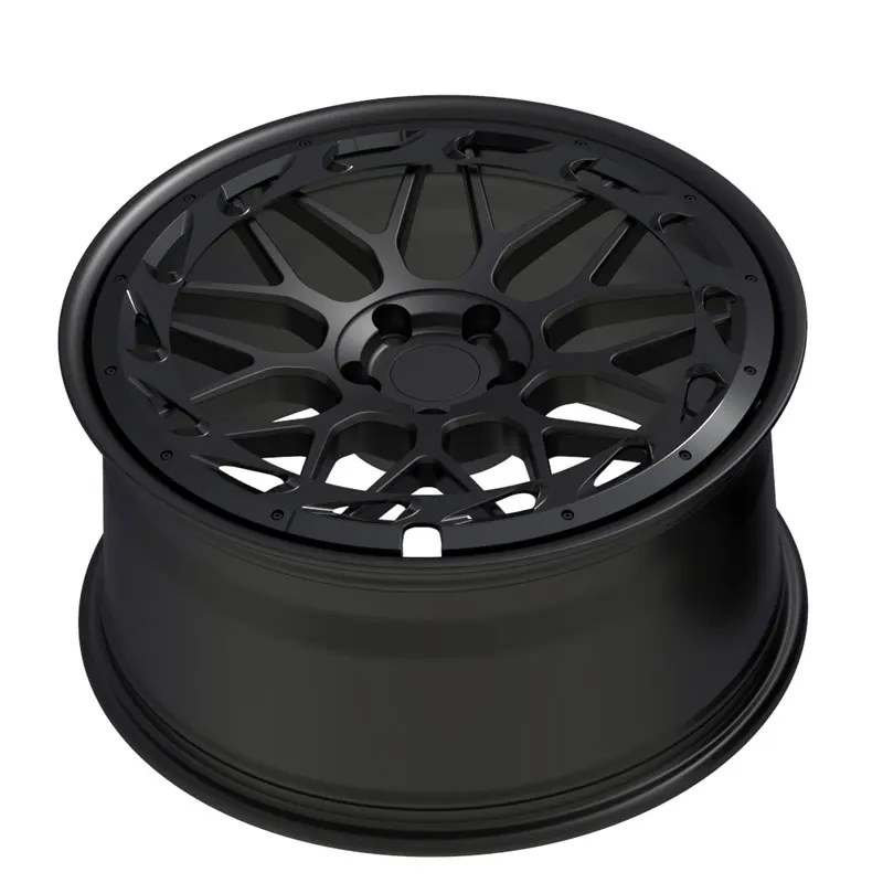 Fully Customized 18 Inch To 24 Inch Monoblock 2 Piece 3 Piece Forged Rims Machine Face Forged Rims Wheel Rims Hub