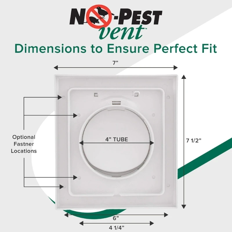 Outdoor Cover Efficient Double Door Ventilation Hood No More Dust & Debris dropshipping