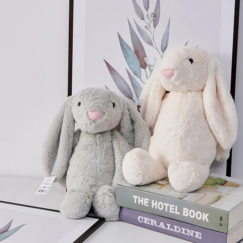 Kawaii Cute Long Ear Rabbit Drooping Rabbit Plush Animal Soft Fun Plush Toy Cute Children's Toys for Children's Birthday Gift