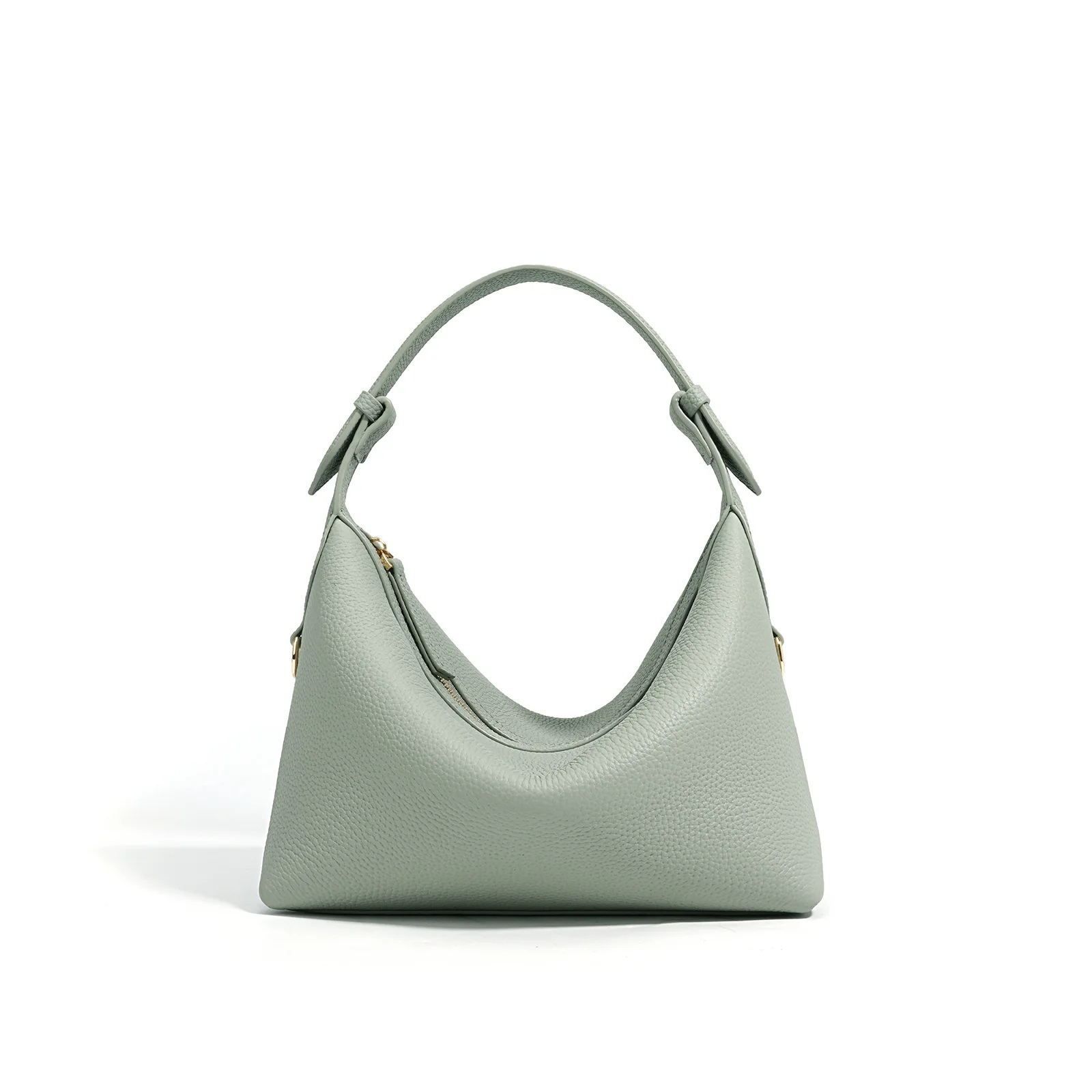 

Genuine leather dumpling bag 2025 new design soft top layer cowhide commuter one-shoulder crossbody bag fashion ladies handbag