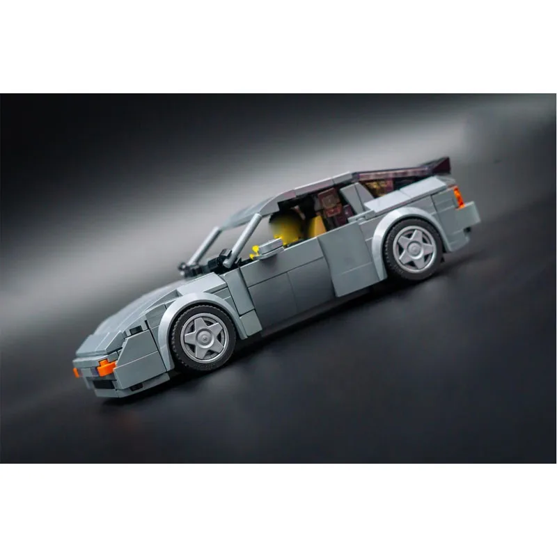 

MOC-171740 Новый классический городской культовый спортивный суперкар, модель строительного блока, 376 деталей, креативная детская игрушка на день рождения для мальчиков, подарок