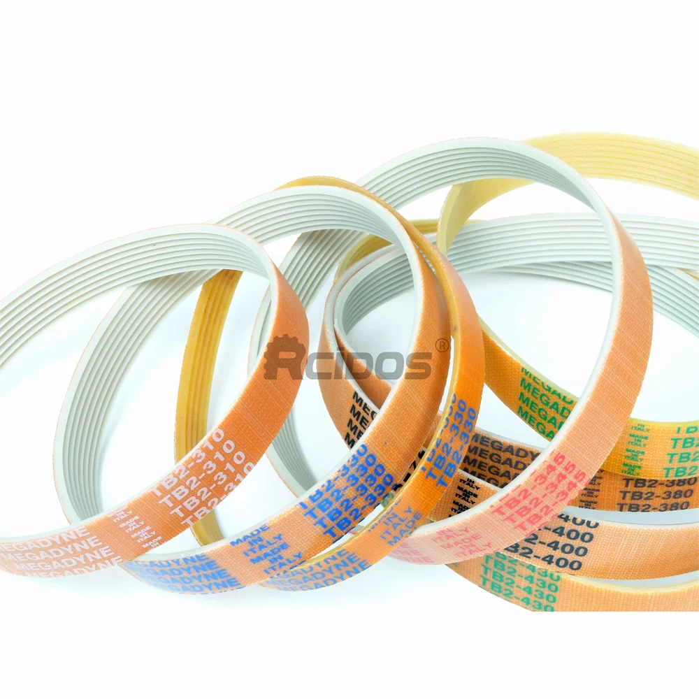 TB2-310/330/345/360/380/400/480 PU Endlos-Rippenband Automatischer Fleischschneider Rippenband, Fleischschneider Kleines Transportband, 1 Stück Preis – Detail 3