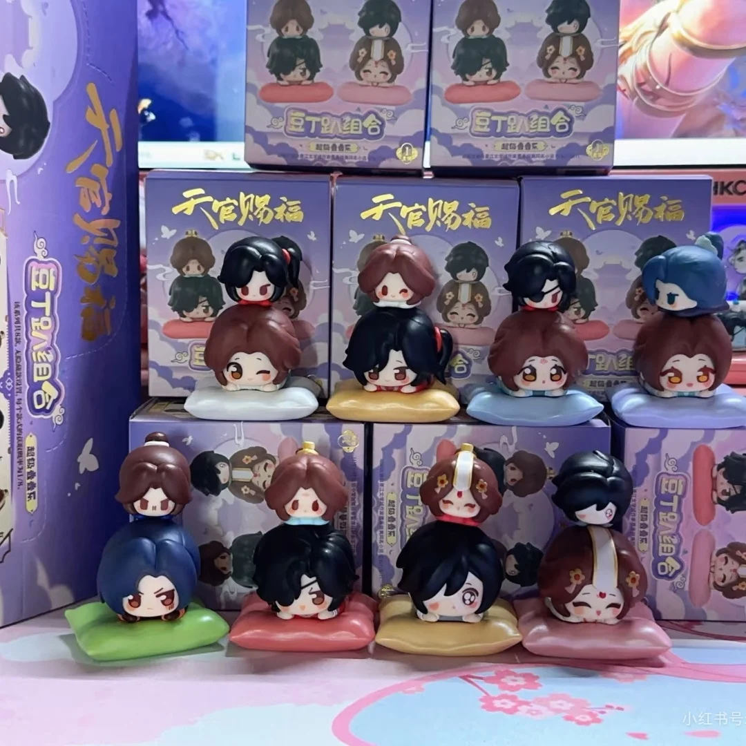 

New Original Anime Peripheral Tianguancifu Douding Party Combination Super Stacking Music Mystery Box Desktop Ornament Gifts Toy