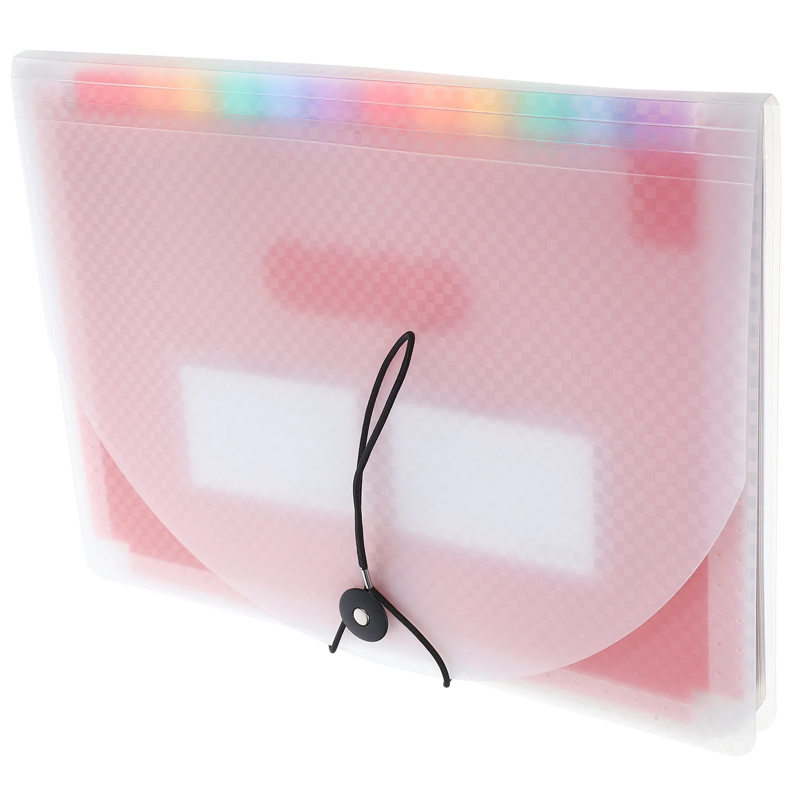 

1pc File Folder Organizer Expandable Accordion Binder Portable Document Storage For Office Home School Use Multi-Layer File