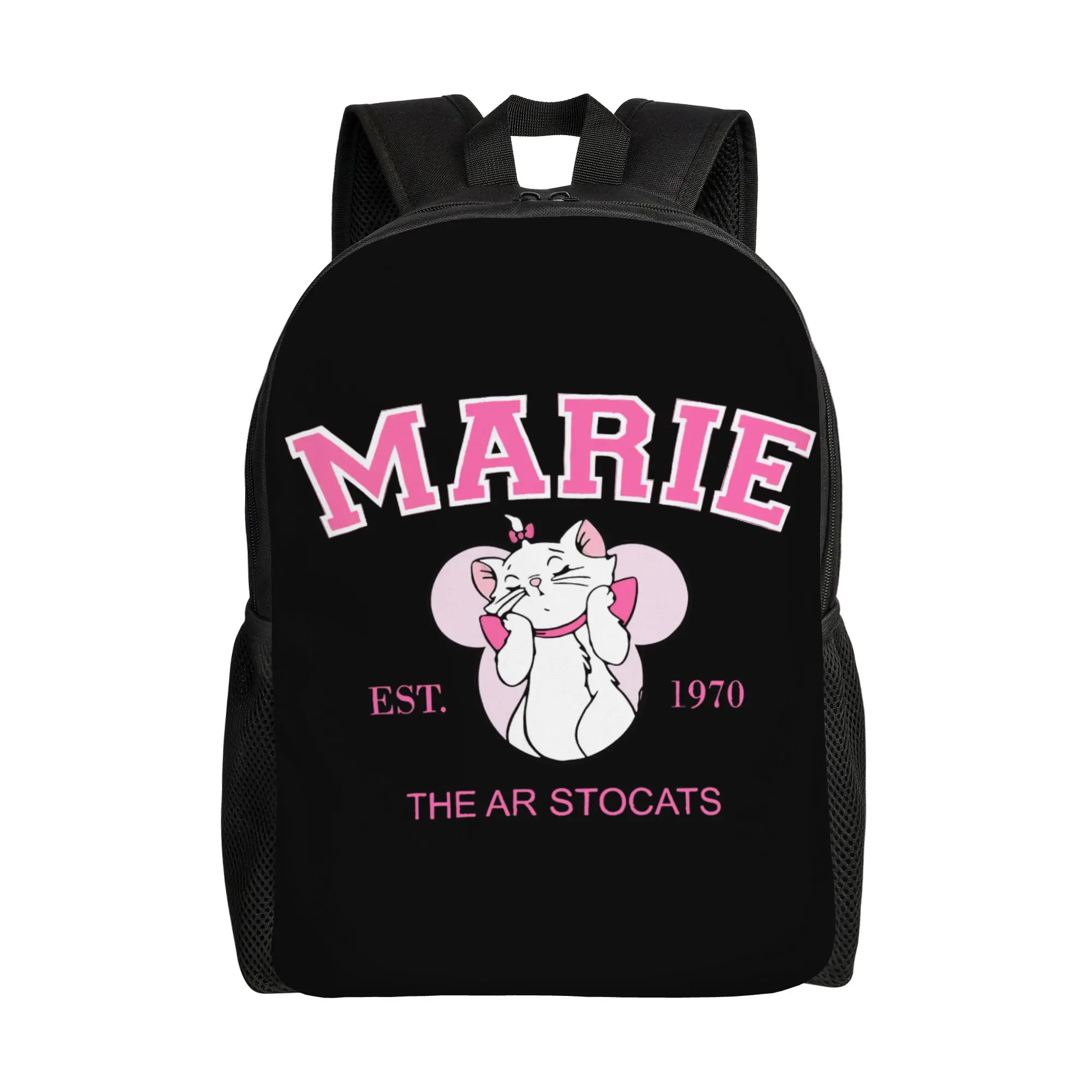 

Рюкзак Kawaii Cartoon Marie Cat, дорожные рюкзаки, женские необычные школьные сумки, высококачественный дышащий рюкзак