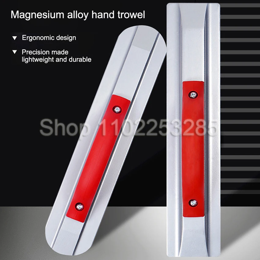 Decoration Magnesium Alloy Hand Float Finishing Plaster Jumbo Trowel for Concrete Dry Lining