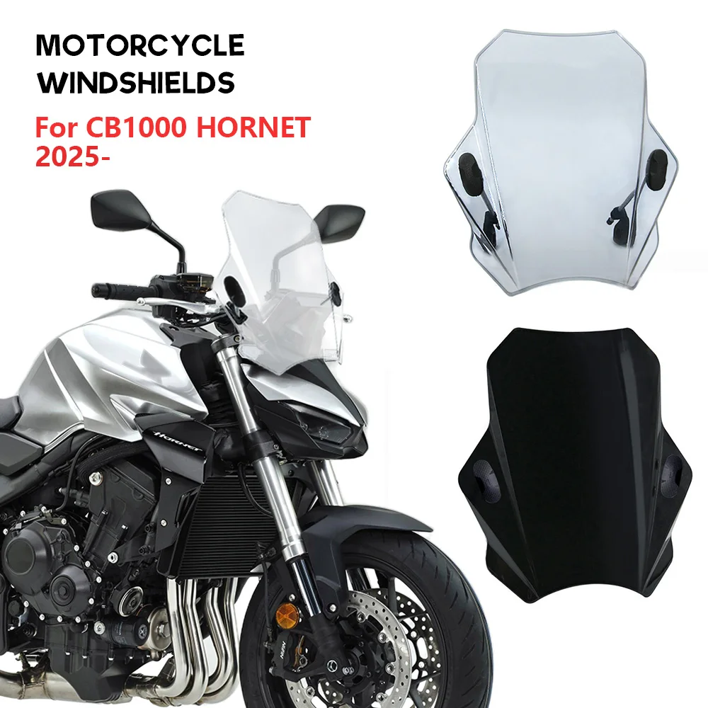 

For Honda CB1000 Hornet CB1000 HORNET SP 2025 Motorcycle Windshield Visor Deflector Fairing Cover Sport WindScreen