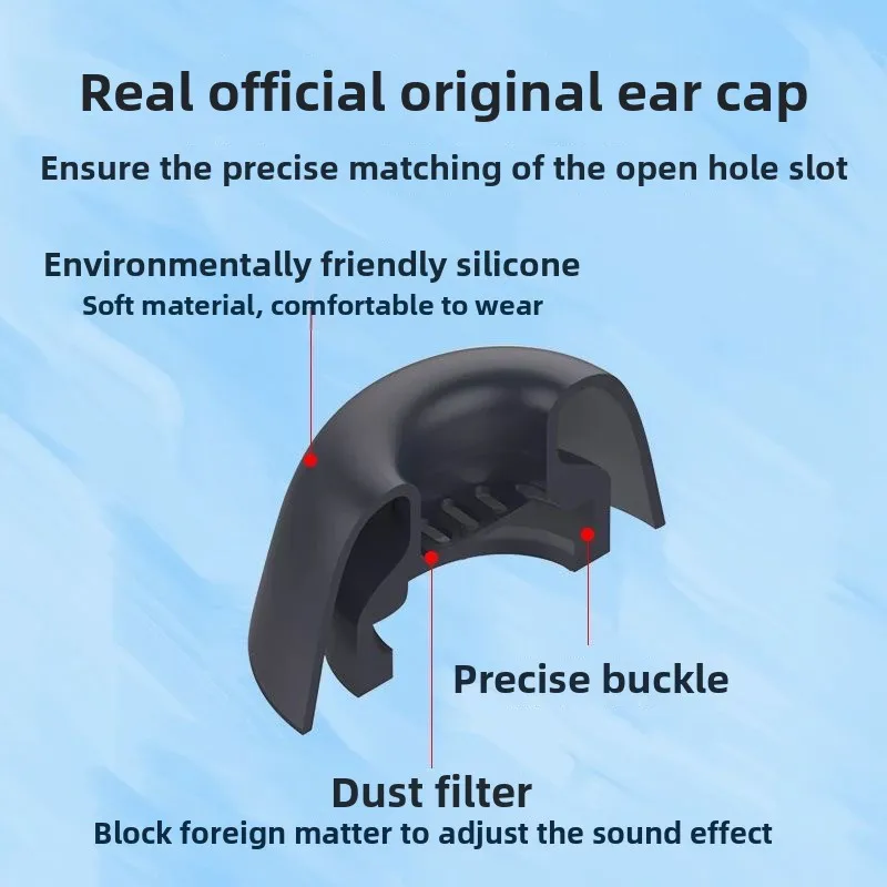 Silicone Tips For Huawei Freebuds Pro 4 Eartips Replacement Earplugs In Ear Bluetooth Headset Wireless Noise Reduction Eartips