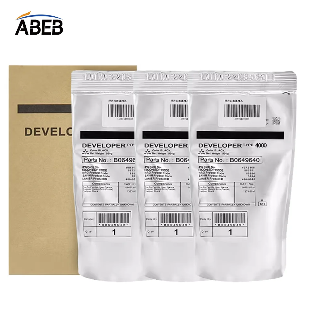 

500 г порошка-разработчика для Ricoh Aficio MP3500 MP4000 MP4001 MP4002 MP4500 MP5000 MP5001 MP5002 OEM Carrier, 1 пакет