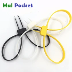 1Pcs/Lot 12mmx700mm 12x700 12*700 plastic police handcuffs Double Flex Cuff Disposable Handcuffs zip tie Nylon cable ties