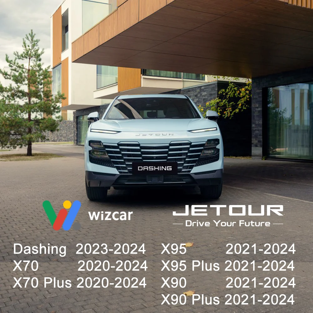 Jetour Dashing X70 Plus X90 WIZCAR T01 Multimedia Support Google Waze Maps Spotify Music Based on CarbitLink And EasyConnection