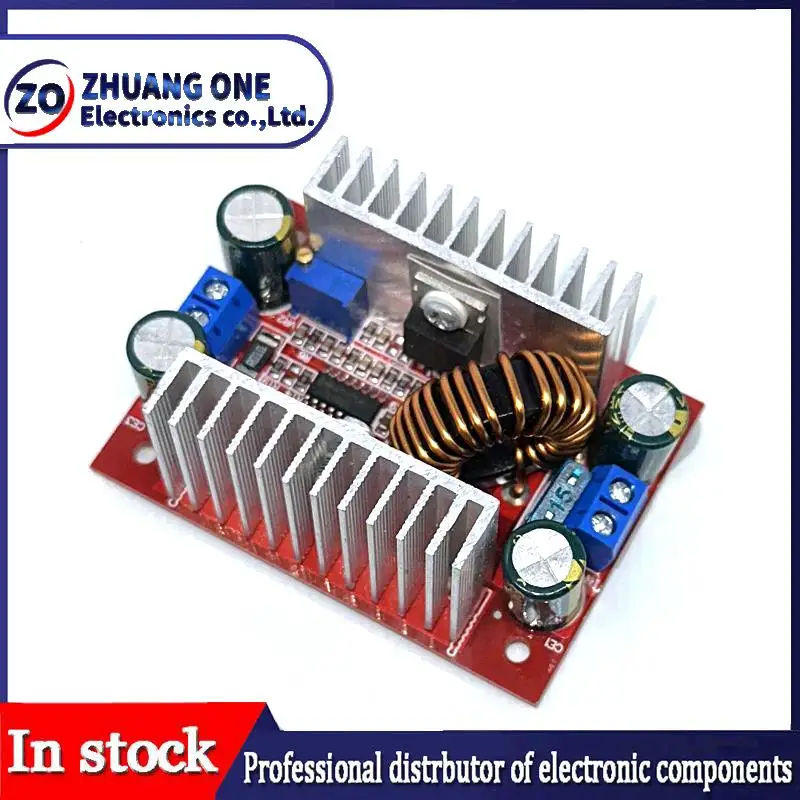 DC 400W 15A Step-up Boost Converter Constant Current Power Supply LED Driver 8.5-50V to 10-60V Voltage Charger Step Up Module