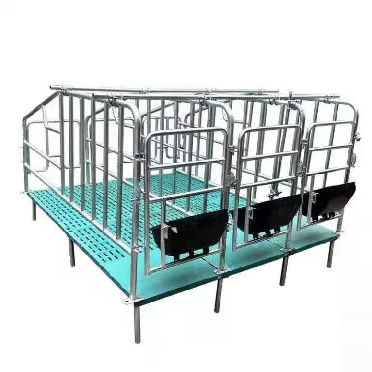 Cheap Price Pig Farm Equipment Pigpen Galvanized 2.2*0.6m Sow Gestation Stall