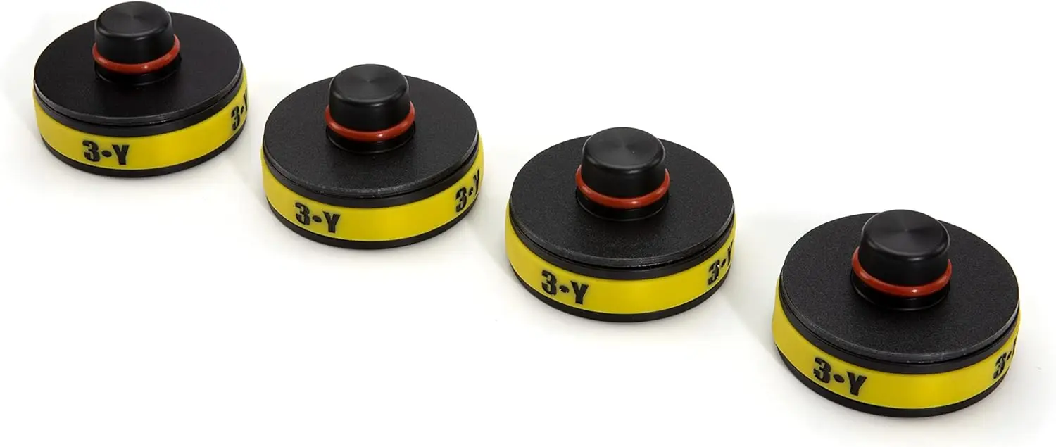

Jack Pad Lifting Puck Set Compatible for Tesla Model 3/Y, 4-Puck Set for Safe Lifting, Protects Battery and Undercarriage, Frict