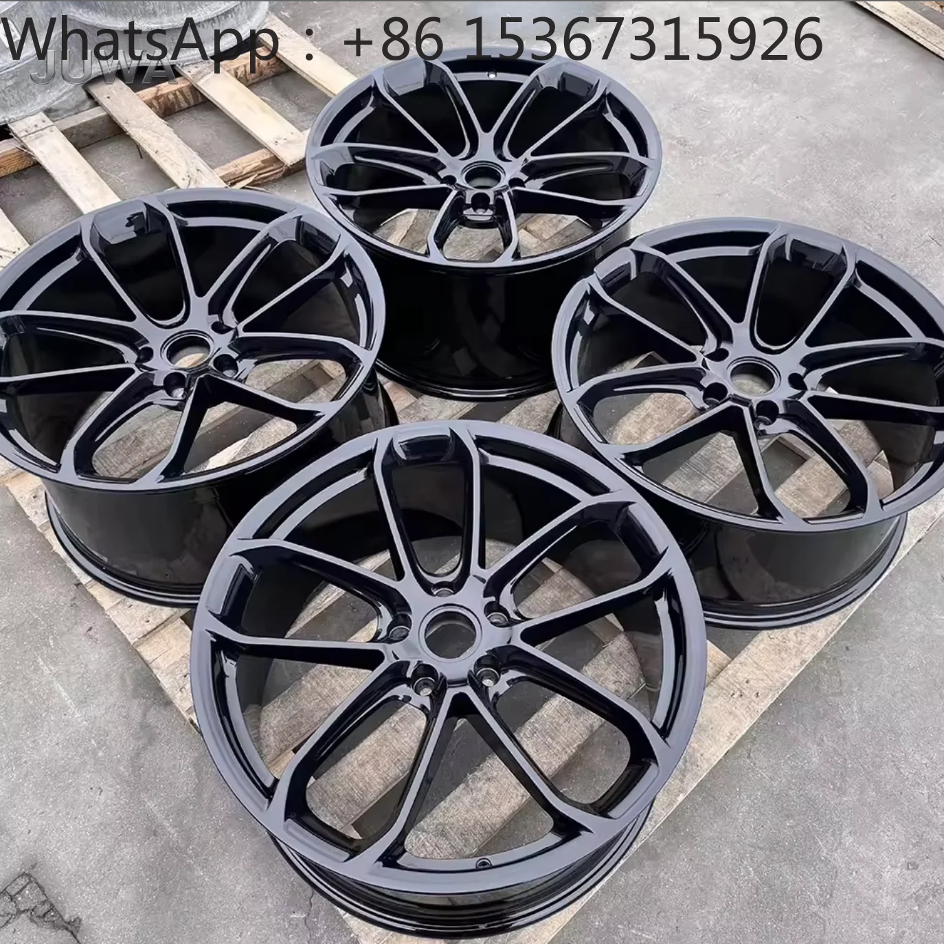

New Gloss Black Custom Forged Aluminium Alloy Wheels 21x9.5/21x10 22x12 Inch 5x130 PCD High Performance Car Rims