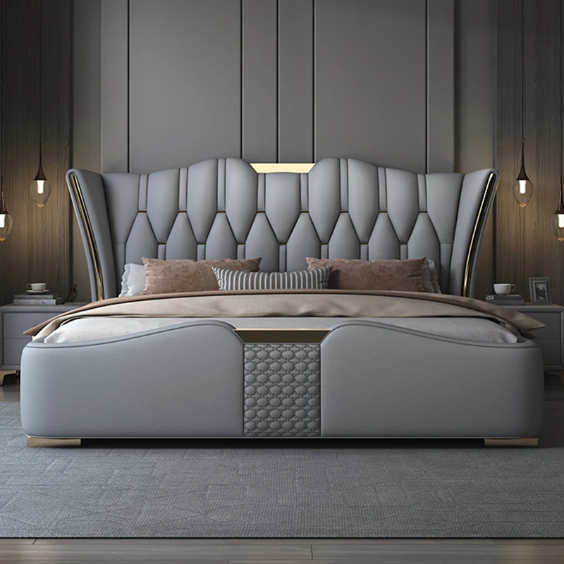 

Safe Storage Bed Space Saving Sun Floor Human Dog Bedroom Girls Design Bed Simple European Letto Matrimoniale Trendy Furniture