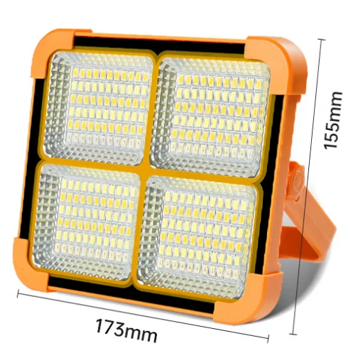 المحمولة تعمل بالطاقة الشمسية LED ضوء الطوارئ للتخييم إصلاح الطوارئ شحن الهاتف المحمول في الهواء الطلق بقاء مصباح محمول