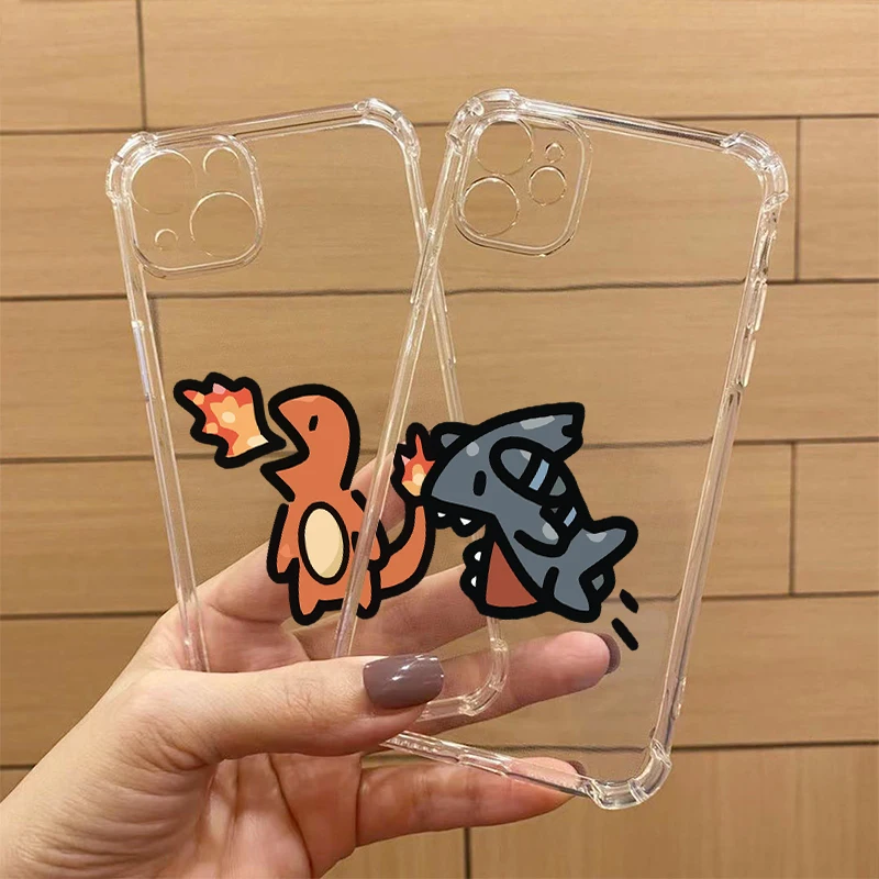G54 Cute Cartoon Transparent Phone Case For Motorola Moto G54 G42 G24 G20 G30 G84 G73 G72 G52 G9Plus G14 G13 G53 G82 G32 Cover