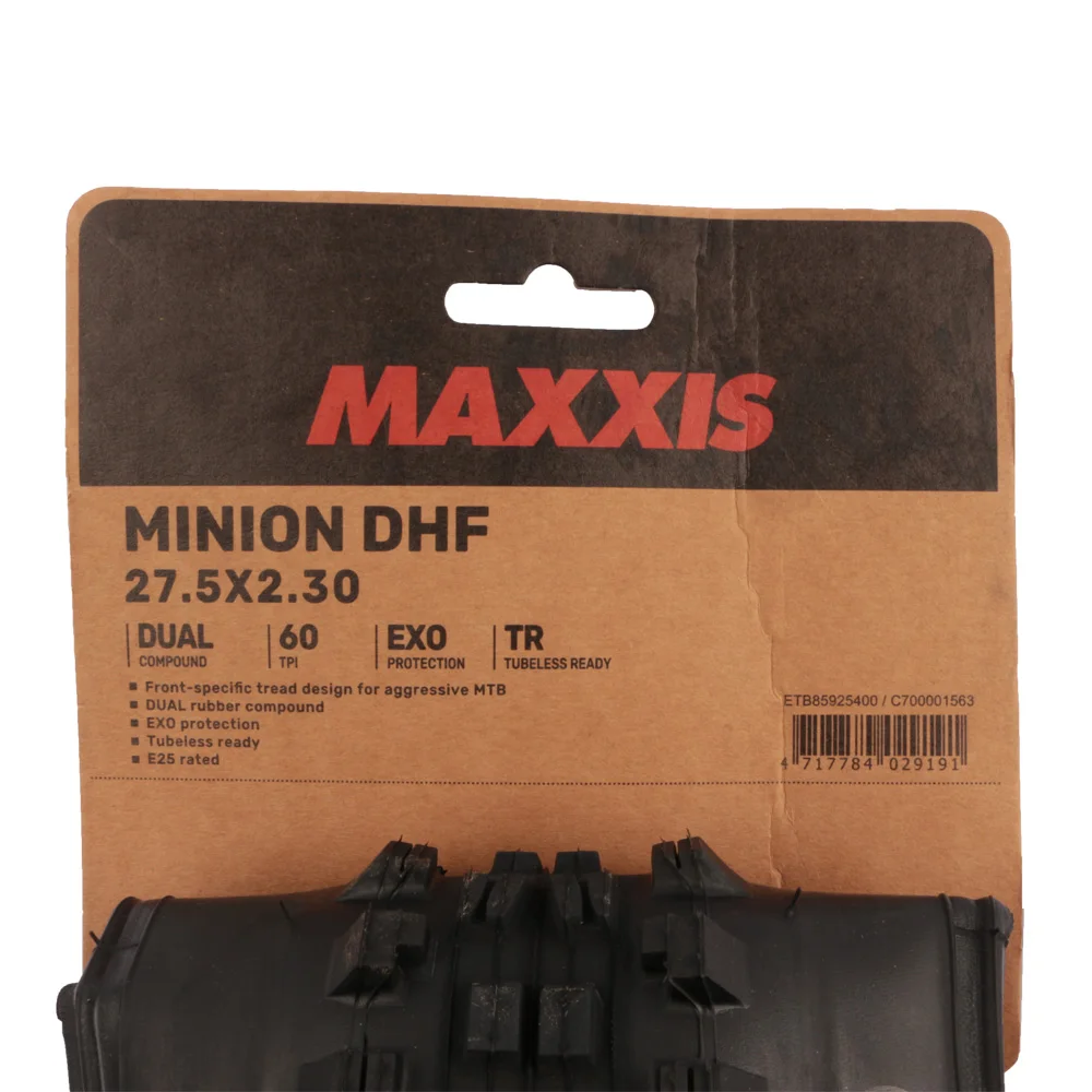 MAXXIS MINION DHF Mountain Downhill Bicycle Tires 26x2.3/2.35/2.5 27.5x2.3/2.5/2.6/2.8 29x2.5/2.6 Tubeless Mountain Bike Tire