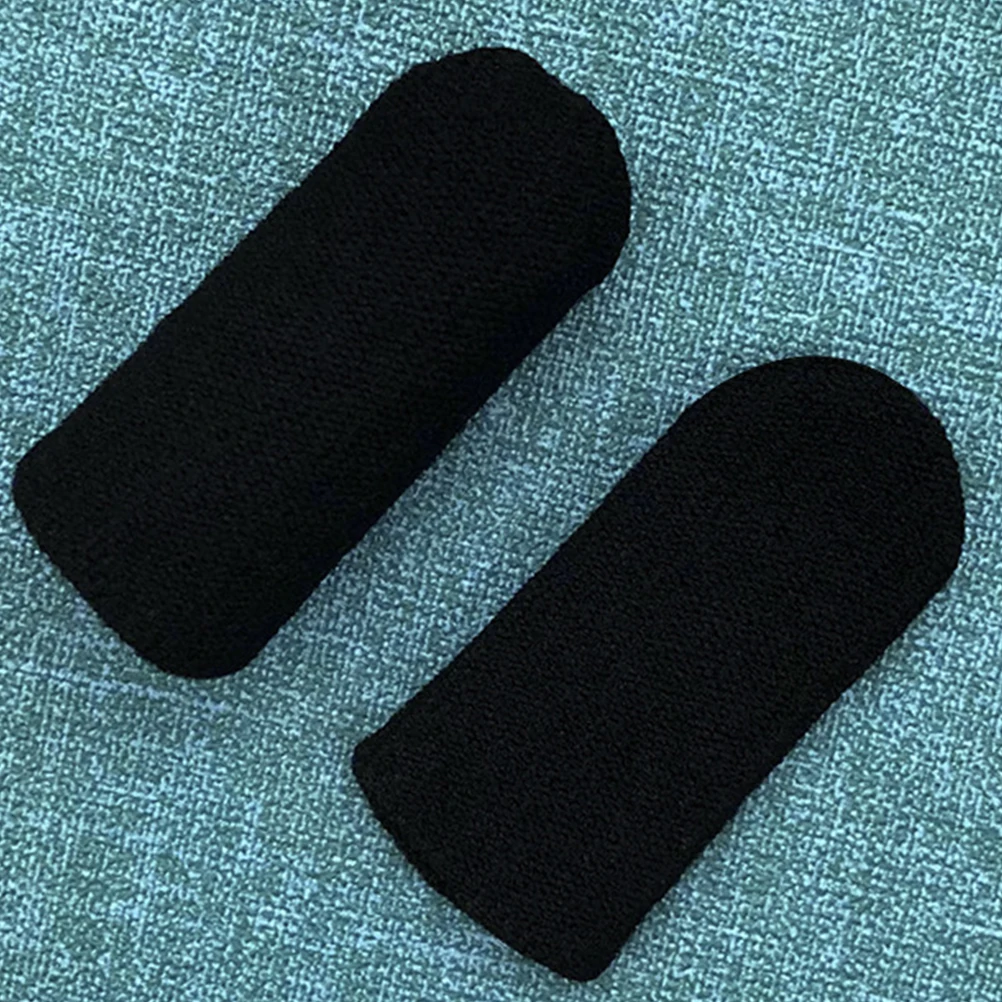

10 Pcs Game Finger Sleeves for Phone Gaming Anti Sweat Oil Proof Thumb Sleeve Conductive Fiber Lightweight Gamer Accessory Hand