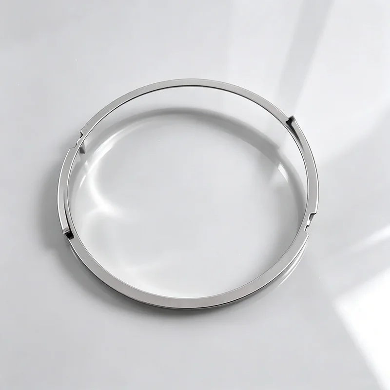 Watch Beazel Click Spring Silver Stainless Steel 120 Clicks Unidirectional Rotation Fits SKX007 SKX009 SPB185 SPB187 Watch Case