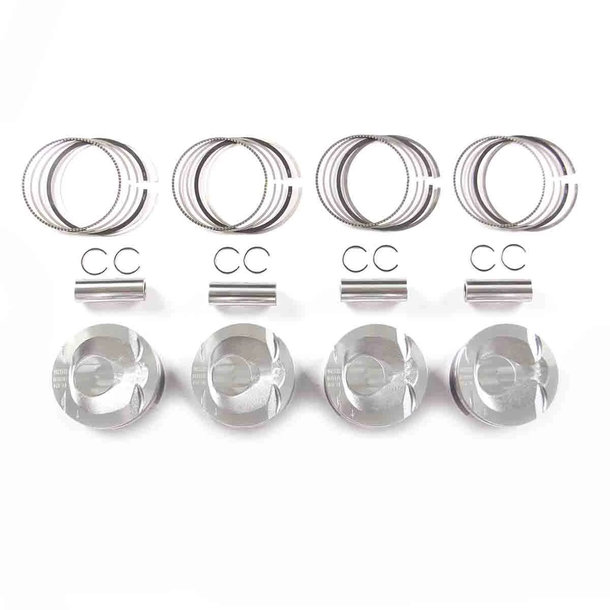 1.8T Pistons & Rings Kit Fit For Mercedes Benz C180 C200CGI E200CGI SLK200 M271.820 A2710306217